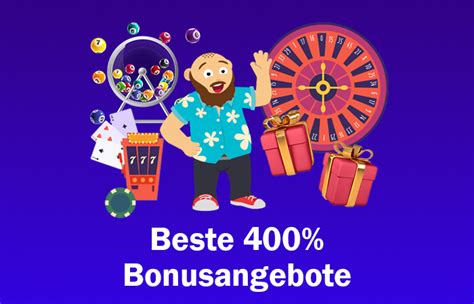 online casino 400 prozent bonus